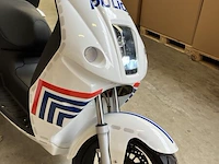 Elektrische motor/scooter 80 km p/u 'police' edrive, cargo job - afbeelding 7 van  13