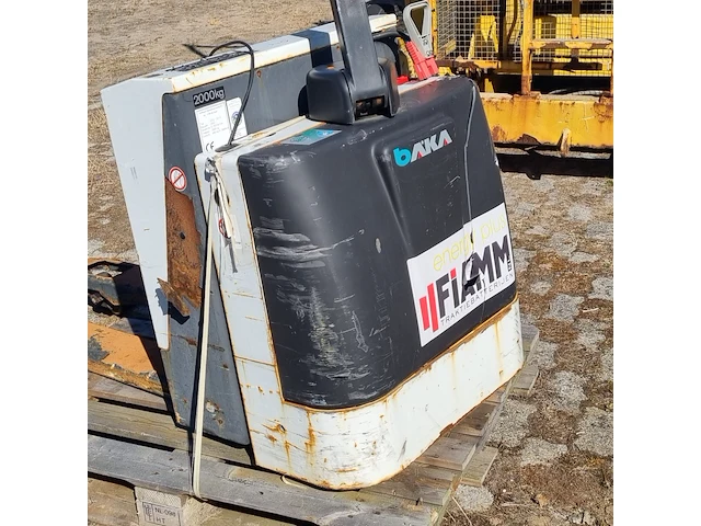 Elektrische palletwagen baka, egu-2013, bouwjaar 2003 - afbeelding 10 van  11