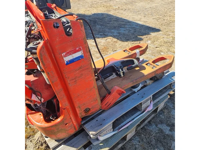 Elektrische palletwagen in onderdelen linde, t20, bouwjaar 2009 - afbeelding 5 van  10