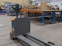 Elektrische palletwagen jungheinrich, eje m13, bouwjaar 2020