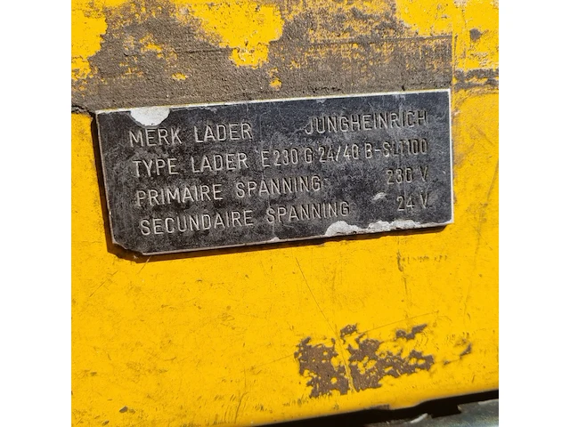 Elektrische palletwagen jungheinrich - afbeelding 8 van  9