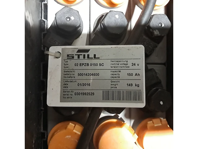 Elektrische palletwagen, still, exu 16, 2016 - afbeelding 9 van  12