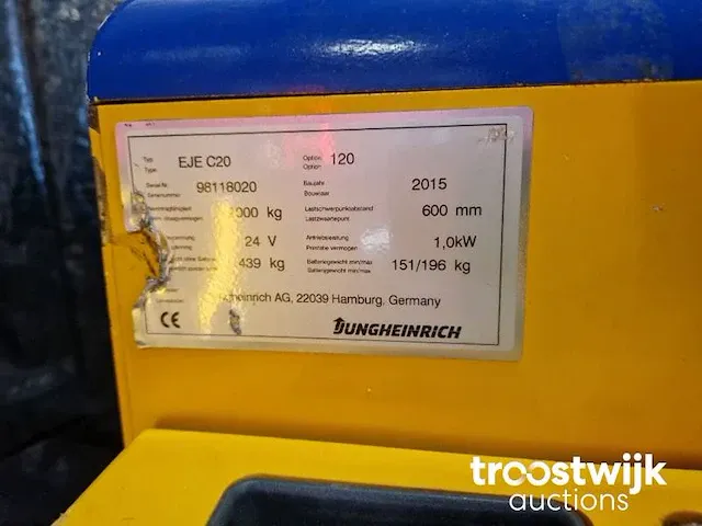 Elektrische palletwagen - afbeelding 7 van  10