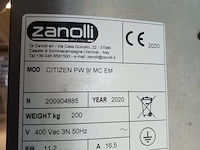Elektrische pizza oven op onderstel zanolli citizen pw 9/ mc em, bouwjaar 2020 - afbeelding 2 van  11