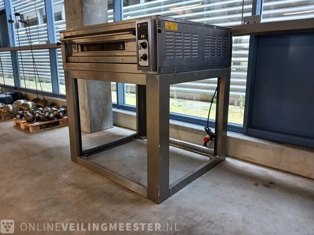 Elektrische pizza oven op onderstel zanolli citizen pw 9/ mc em, bouwjaar 2020 - afbeelding 4 van  11