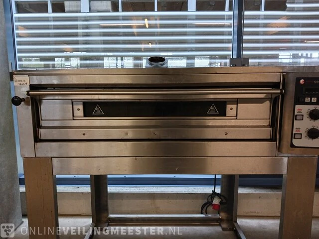 Elektrische pizza oven op onderstel zanolli citizen pw 9/ mc em, bouwjaar 2020 - afbeelding 6 van  11