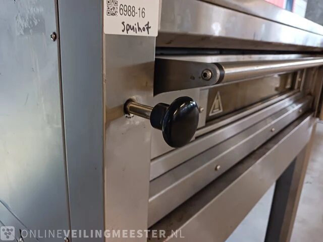 Elektrische pizza oven op onderstel zanolli citizen pw 9/ mc em, bouwjaar 2020 - afbeelding 9 van  11