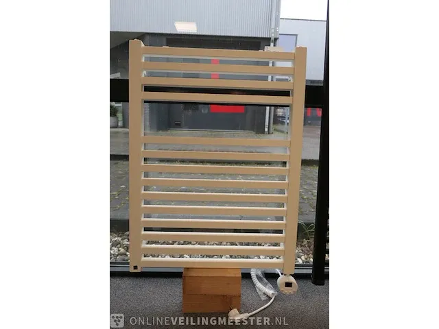 Elektrische radiator plieger, met wit - afbeelding 1 van  5