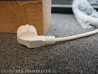 Elektrische radiator plieger, met wit - afbeelding 3 van  5