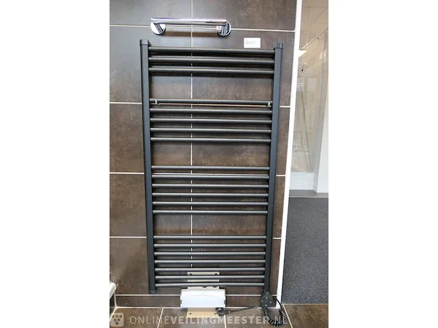 Elektrische radiator prorad, black graphite - afbeelding 1 van  4