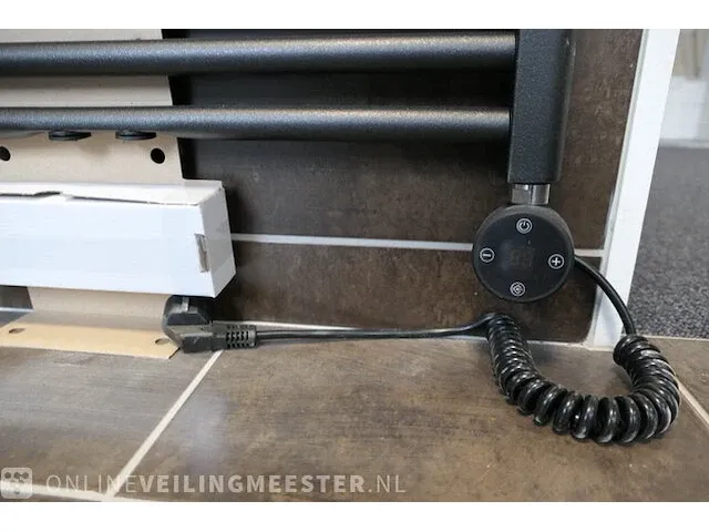 Elektrische radiator prorad, black graphite - afbeelding 2 van  4