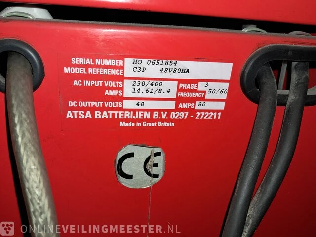 Elektrische reachtruck komatsu, fb20rw1r, bouwjaar 2003 - afbeelding 38 van  44