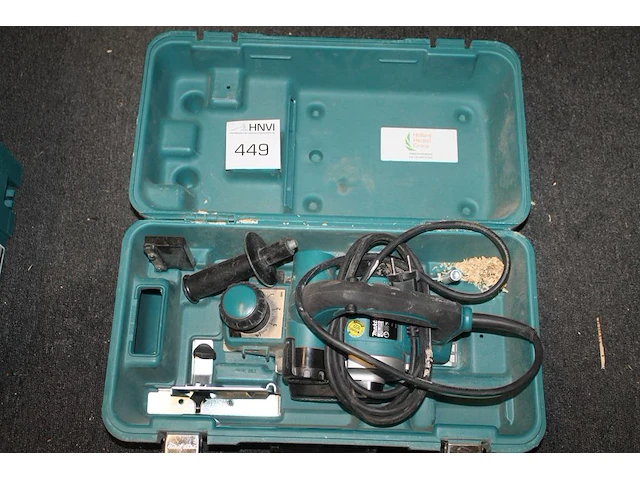Elektrische schaaf makita kp081oc in koffer. - afbeelding 1 van  2