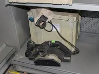 Elektrische schaafmachine festo type hl 850 e in kunststoffen stapelbare koffer - afbeelding 1 van  3