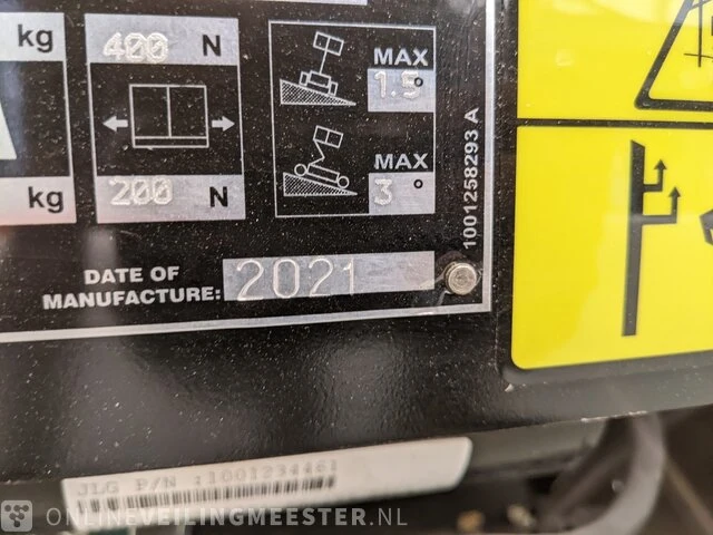 Elektrische schaarhoogwerker jlg, es1330l, bouwjaar 2021 - afbeelding 11 van  42