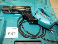 Elektrische schroefautomaat makita 6834 in kunststof koffer. - afbeelding 1 van  1