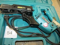 Elektrische schroefautomaat makita 6834 in kunststof koffer. - afbeelding 1 van  1