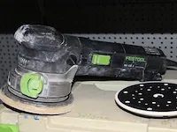 Elektrische schuurmachine festool type r0 150 e-plus in kunststoffen stapelbare koffer. - afbeelding 2 van  2