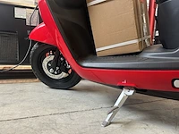 Elektrische scooter 25 km p/u, edrive, milano, rood - afbeelding 2 van  12