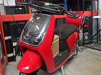 Elektrische scooter 25 km p/u, edrive, milano, rood - afbeelding 5 van  12