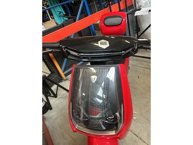 Elektrische scooter 25 km p/u, edrive, milano, rood - afbeelding 6 van  12
