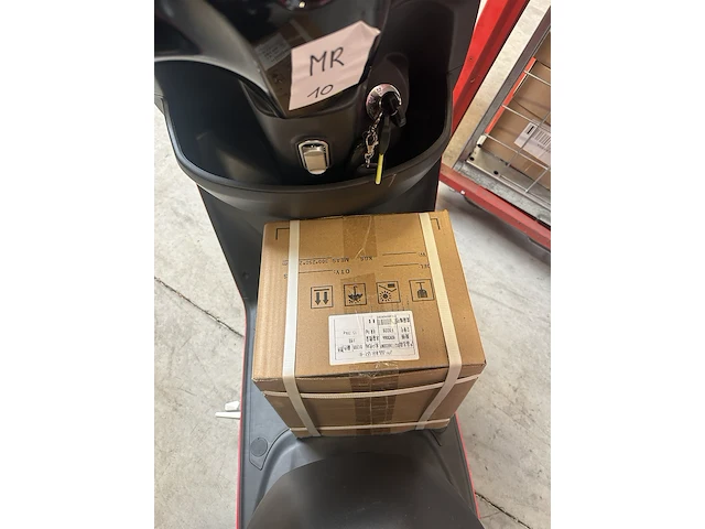 Elektrische scooter 25 km p/u, edrive, milano, rood - afbeelding 8 van  12
