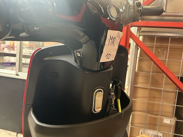 Elektrische scooter 25 km p/u, edrive, milano, rood - afbeelding 9 van  12