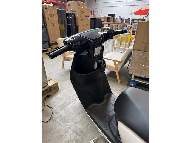 Elektrische scooter 25 km p/u, edrive, milano, wit - afbeelding 10 van  10