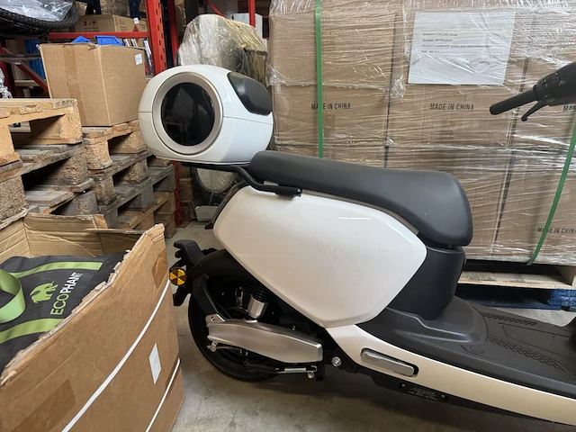 Elektrische scooter 25km/u edrive, wit - afbeelding 3 van  7
