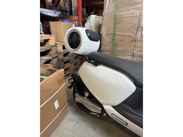 Elektrische scooter 25km/u edrive, wit - afbeelding 4 van  7