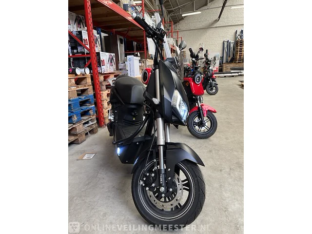 Elektrische scooter 45 km p/u edrive, raptor, zwart - afbeelding 5 van  13