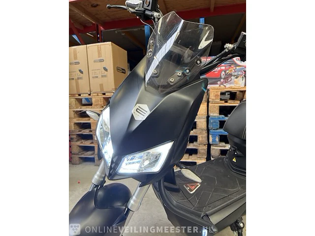 Elektrische scooter 45 km p/u edrive, raptor, zwart - afbeelding 8 van  13