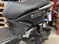 Elektrische scooter 45 km p/u edrive, raptor, zwart - afbeelding 9 van  13