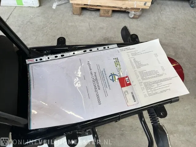 Elektrische scooter 80 km p/u edrive, wit - afbeelding 7 van  9