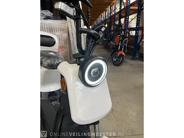 Elektrische scooter edrive, verona, wit - afbeelding 5 van  10