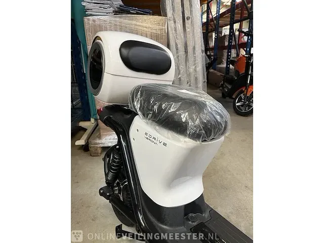 Elektrische scooter edrive, verona, wit - afbeelding 6 van  10