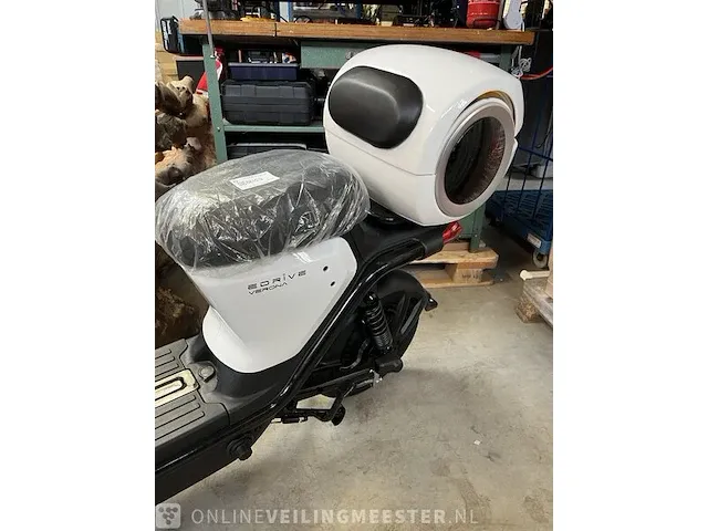 Elektrische scooter edrive, verona, wit - afbeelding 7 van  10