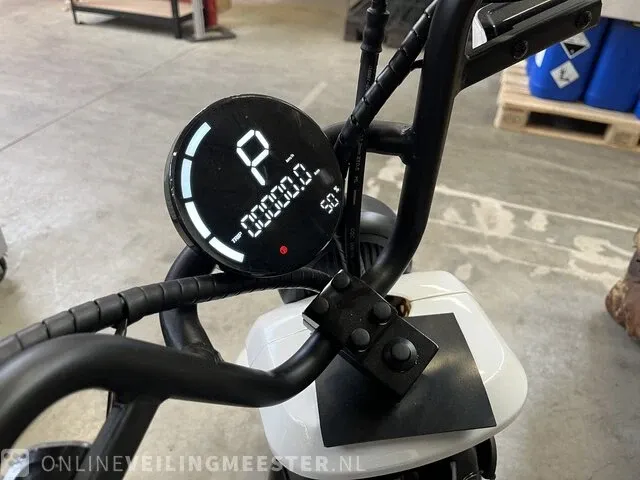 Elektrische scooter edrive, verona, wit - afbeelding 8 van  10