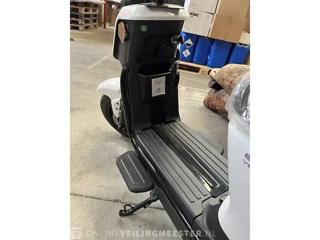 Elektrische scooter edrive, verona, wit - afbeelding 9 van  10