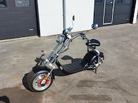 Elektrische scooter, grijs / chroom, bouwjaar 2021 - afbeelding 1 van  11