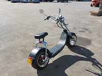 Elektrische scooter, grijs / chroom, bouwjaar 2021 - afbeelding 7 van  11