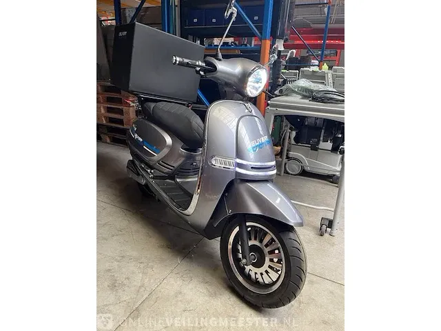 Elektrische scooter met bezorgkoffer (demontabel) edrive, torino - afbeelding 1 van  14