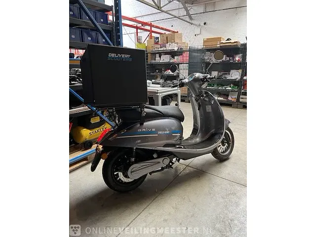 Elektrische scooter met bezorgkoffer (demontabel) edrive, torino - afbeelding 3 van  14