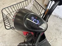 Elektrische scooter met drie wielen/driewieler edrive, cargo 3, rood - afbeelding 14 van  15