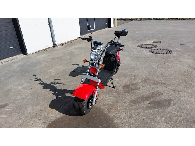 Elektrische scooter, rood, bouwjaar 2021 - afbeelding 7 van  14