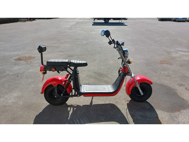 Elektrische scooter, rood, bouwjaar 2021 - afbeelding 9 van  14