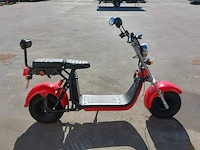 Elektrische scooter, rood, bouwjaar 2021 - afbeelding 9 van  14