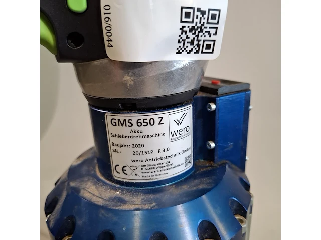 Elektrische spindelsleutel, wero, gms 650 z, 2020 - afbeelding 8 van  10