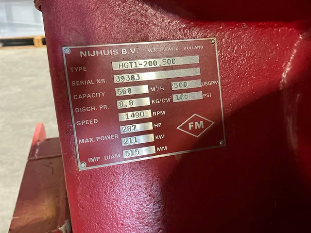 Elektrische sprinklerpompunit - afbeelding 2 van  12