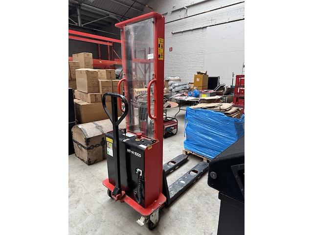 Elektrische stapelaar hy-h 1000 - afbeelding 1 van  14